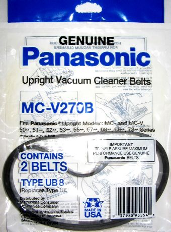 Panasonic UB8-2pk, Part Number MC-V280B